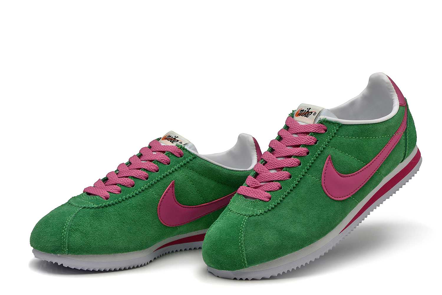 Nike Cortez Fur femme nike cortez discount green pink discount